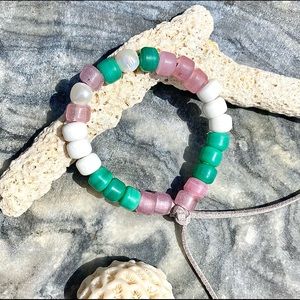 Handmade Trendy Crow Bead Bracelet